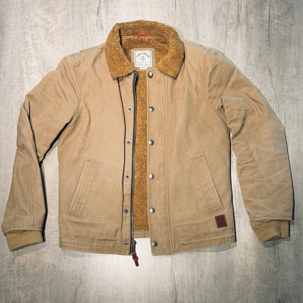 Iron & Resin Waxed Nautilus Field Jacket - Field Tan - Men’s Small